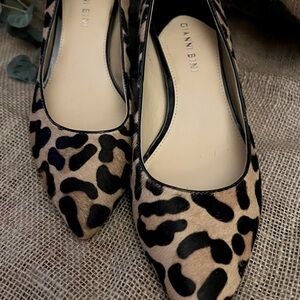 Gianni Binni Women’s Leopard Print Heels Size 9.5